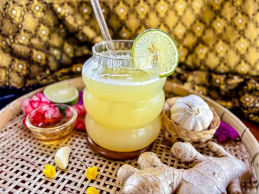 Healthy Ginger Garlic Tea Recipe