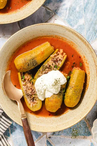 Kousa Mahshi infalible (calabacines rellenos de ternera)