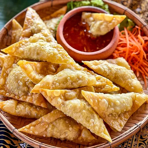 Thai Fried Wonton Recipe (Kiew Tod)