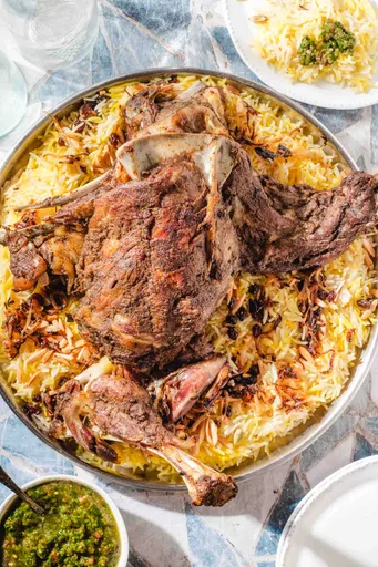 Fall Apart Lamb Mandi (Yemeni Lamb And Rice)