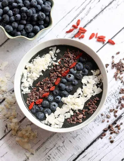 Blueberry Cacao Smoothie Bowl Recipe