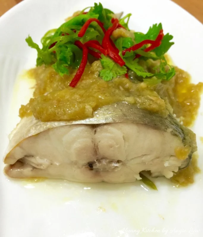 Ginger Sauce Steamed Fish