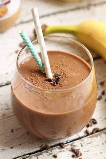 Batido de chocolate y almendra