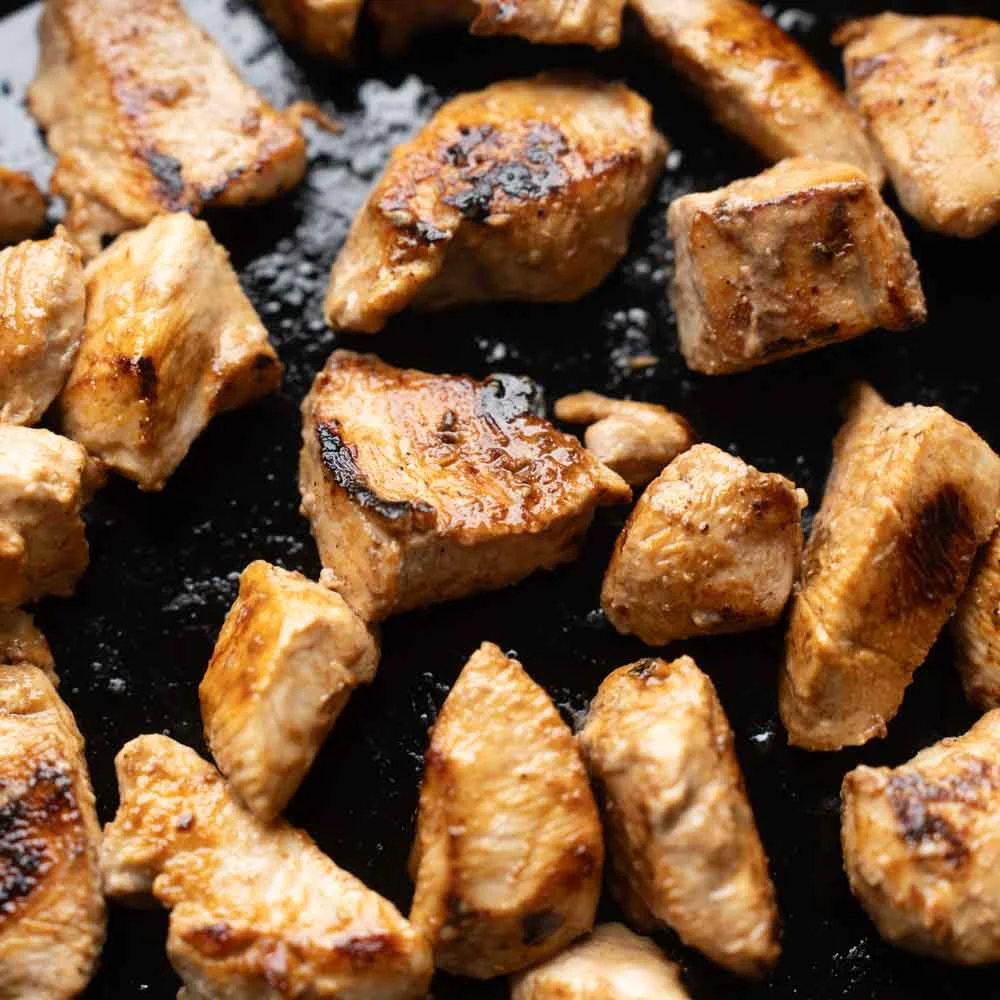 Pan-Fried Chicken Bites