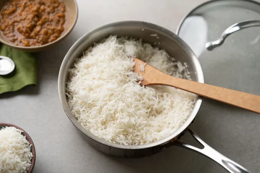 Receta de Arroz Basmati a la Sartén