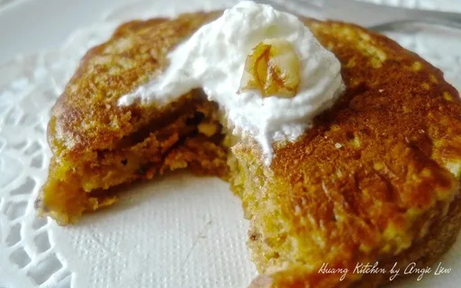 Pumpkin Walnuts Pancakes
