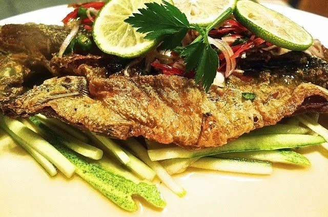 Deep Fried Fish Thai Style