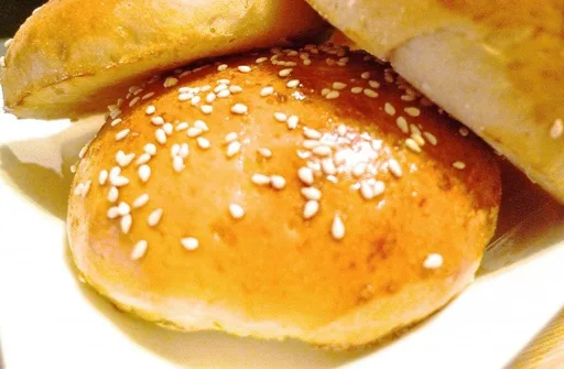 Fresh Homemade Hamburger And Hot Dog Buns
