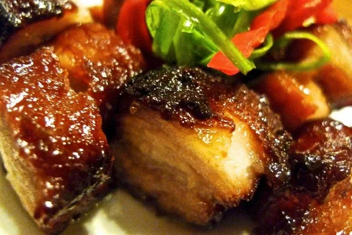 Outdoor Grilled Char Siew ( Chinese Barbecue Pork )
