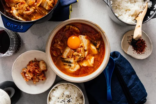 Kimchi Sundubu Jjigae: Spicy Kimchi Tofu Stew