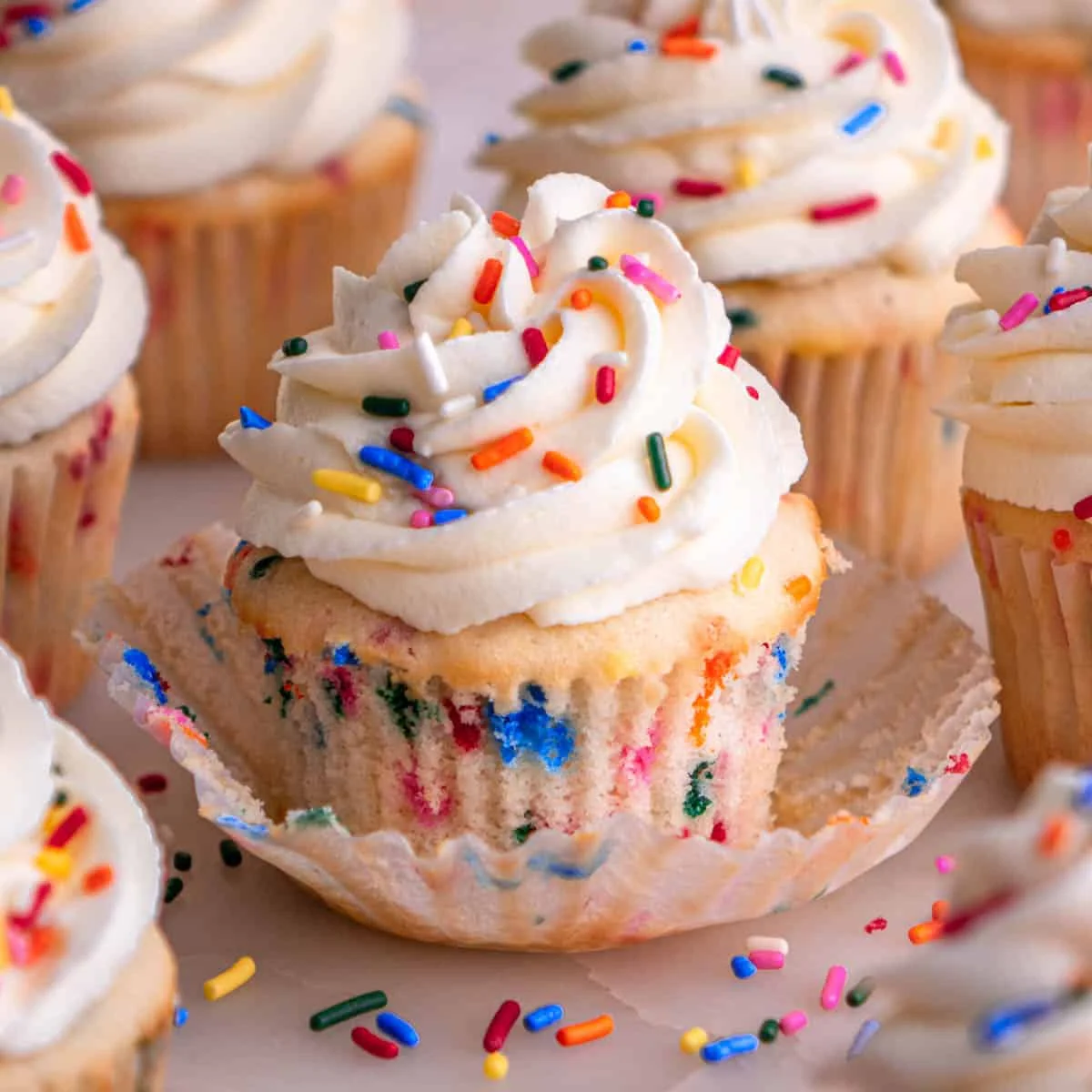 Funfetti Cupcakes