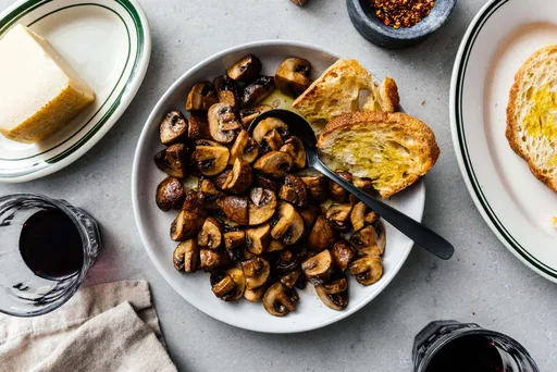 Air Fryer Mushrooms