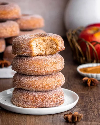 Rosquillas de sidra de manzana