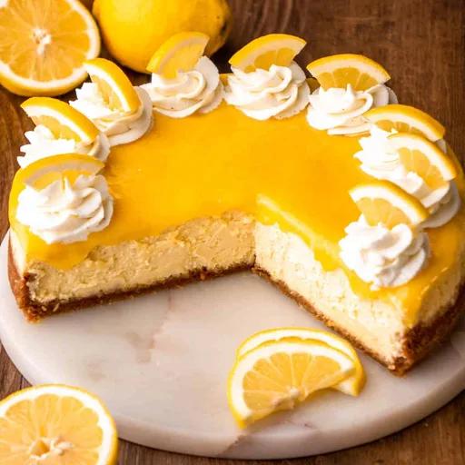 Tarta de Queso con Limón