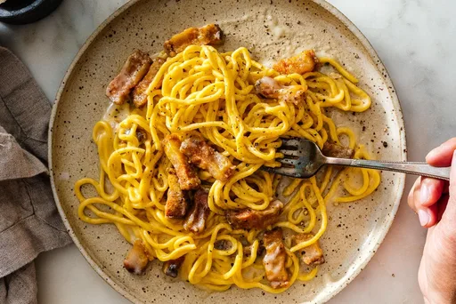 Pasta con guanciale