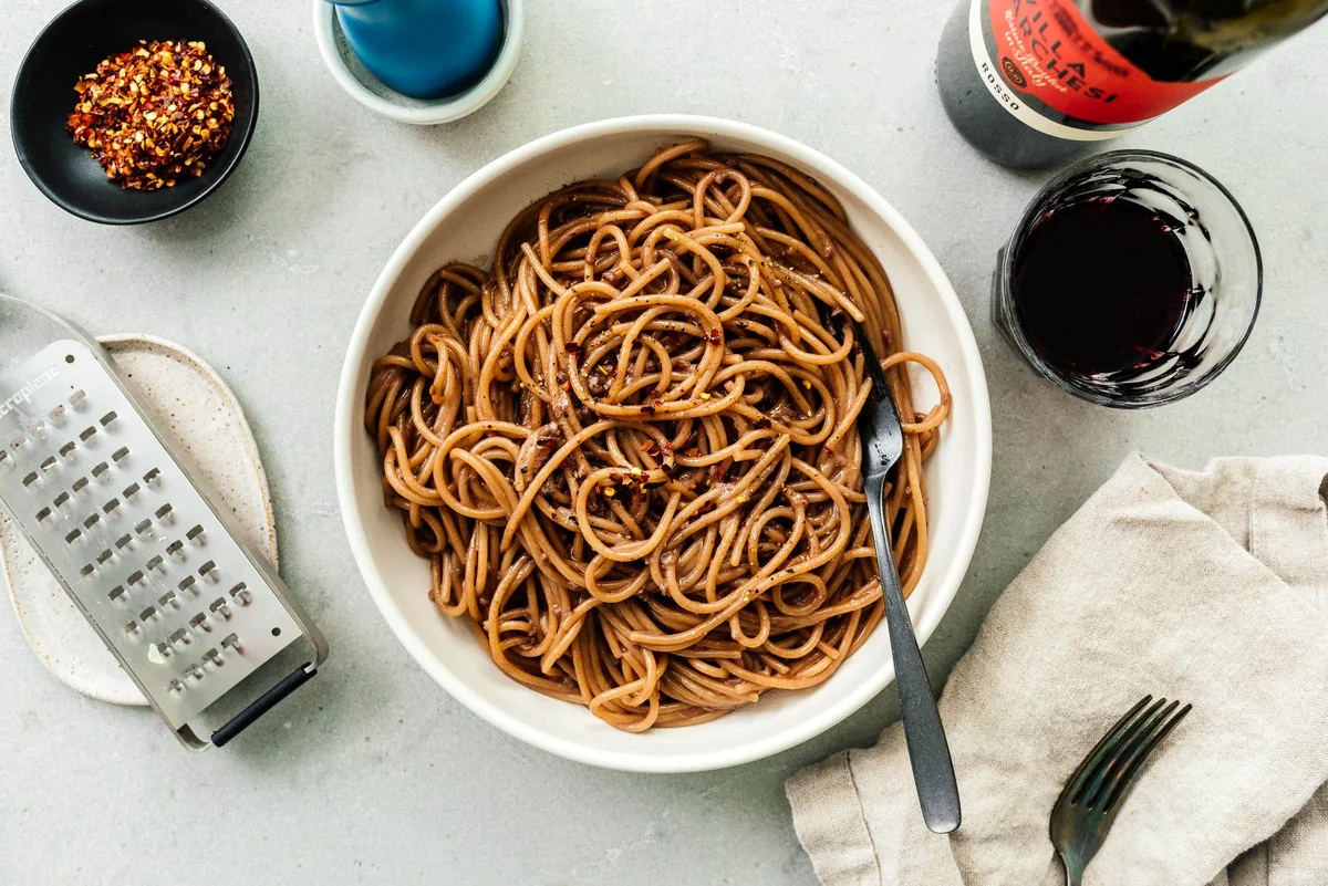 Red Wine Spaghetti