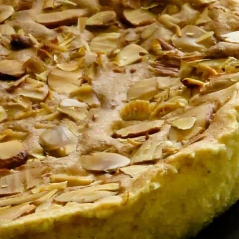 almond cake(almond butter cake, almond coffee cake)