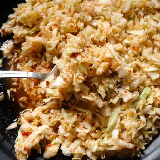 Pickled cabbage slaw(spicy)