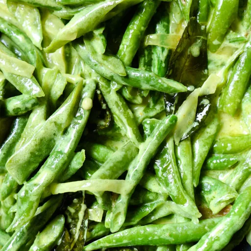 Sri Lankan String bean curry with Turmeric and Coconut milk.