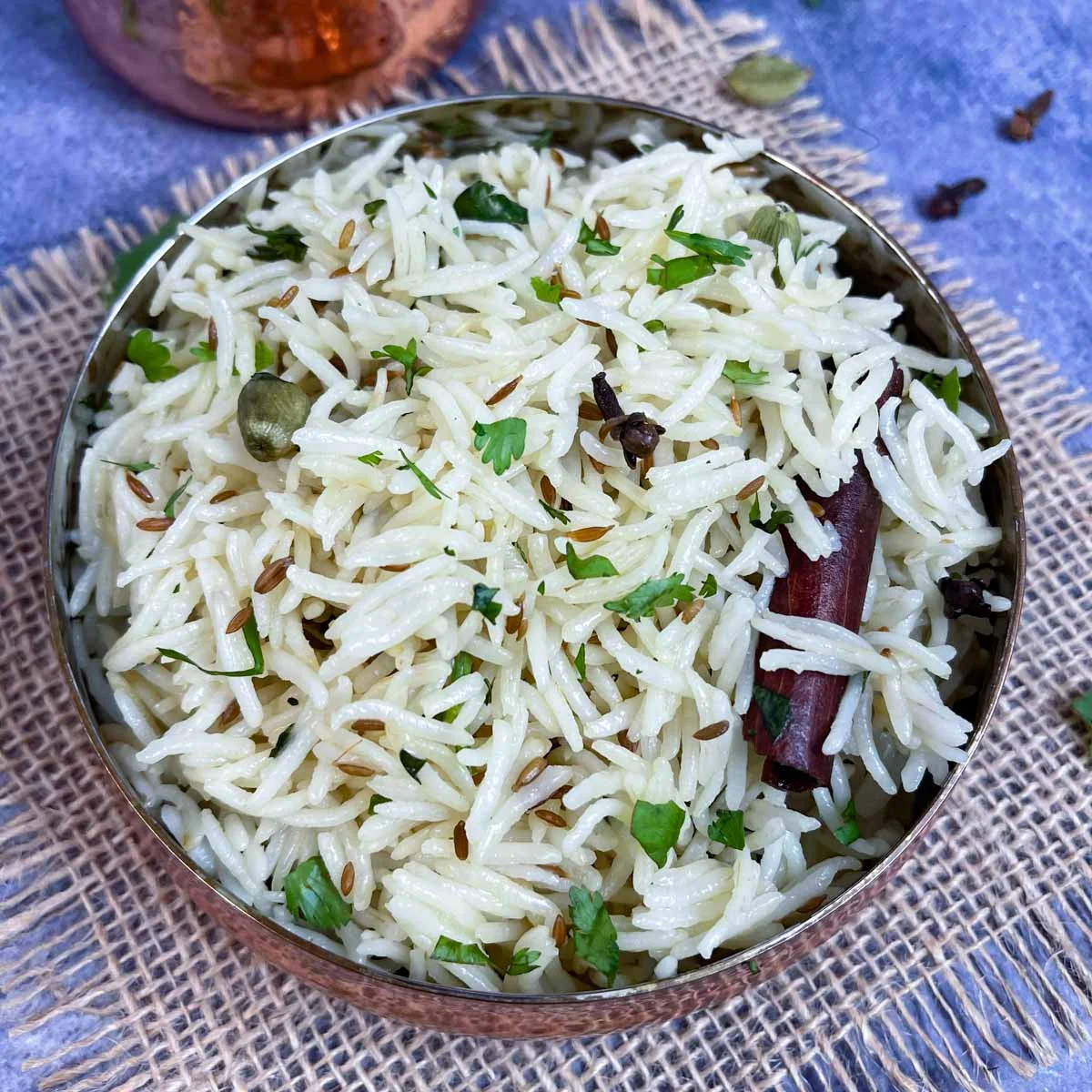Instant Pot Jeera Rice (Indian Cumin Rice)