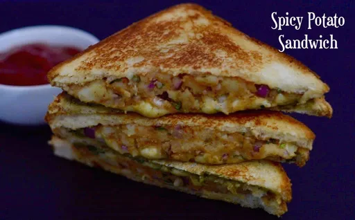 Spicy Potato Sandwich (Aloo Sandwich)