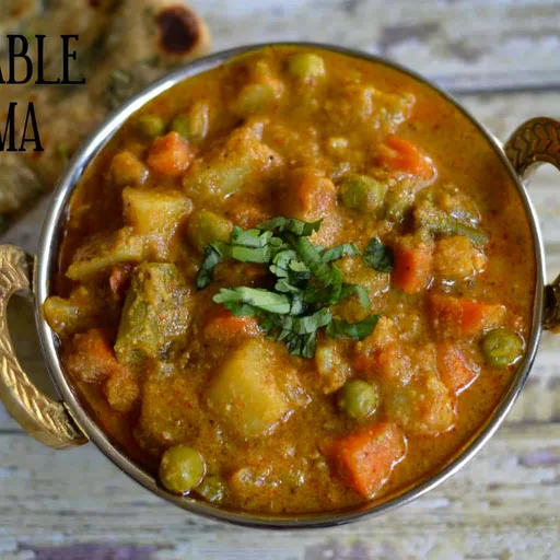 Instant Pot Vegetable Kurma (Mix Veg Korma)