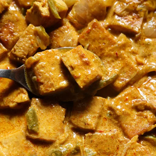 Tofu curry(vegetarian and vegan curry).