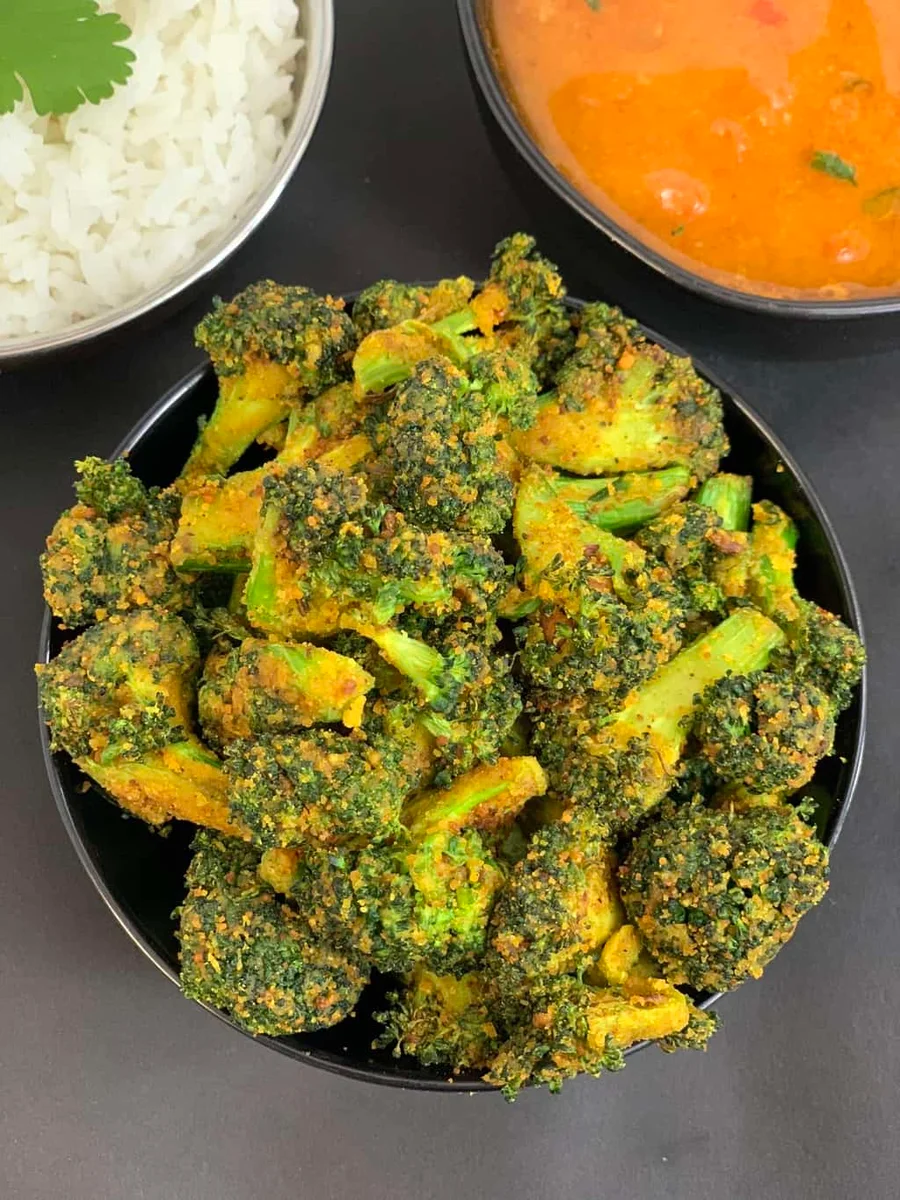 Broccoli Besan Sabji | Broccoli Stir Fry with Besan Flour