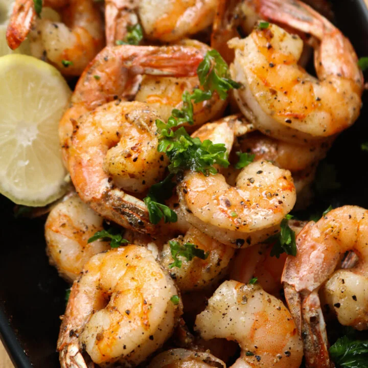 Crevettes à l’air fryer