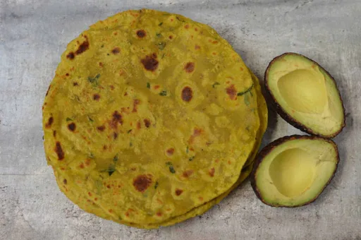 Avocado Paratha Recipe (Whole Wheat Indian Avocado Flatbread)