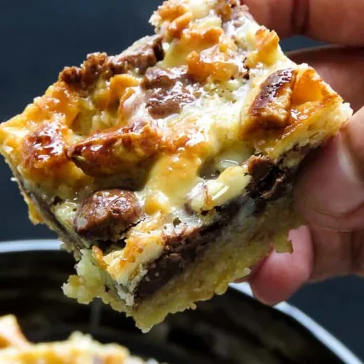Chocolate-Cashew nut layer bars(easy, 30 minutes)