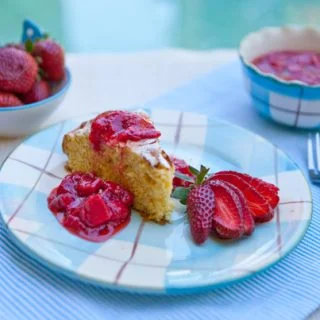 Rustic Polenta Cake