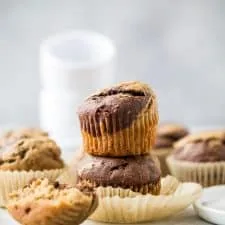 Chocolate Banana Muffins