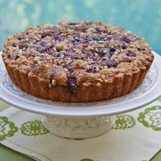 Ricotta Oat Cake With Mixed Berries