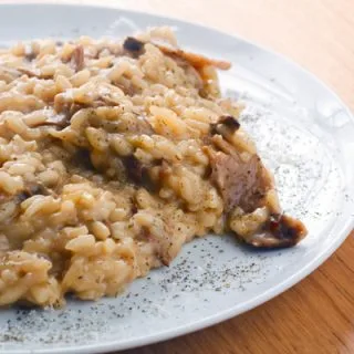 Risotto de setas silvestres