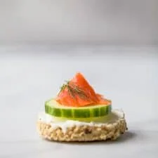 Smoked Salmon Tea Sandwiches