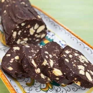 Salchichón de chocolate