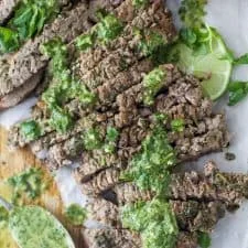 The Best Marinated Grilled Flank Steak Recipe