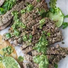 The Best Marinated Grilled Flank Steak Recipe