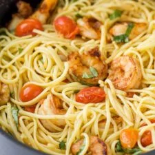 Spicy Shrimp Pasta