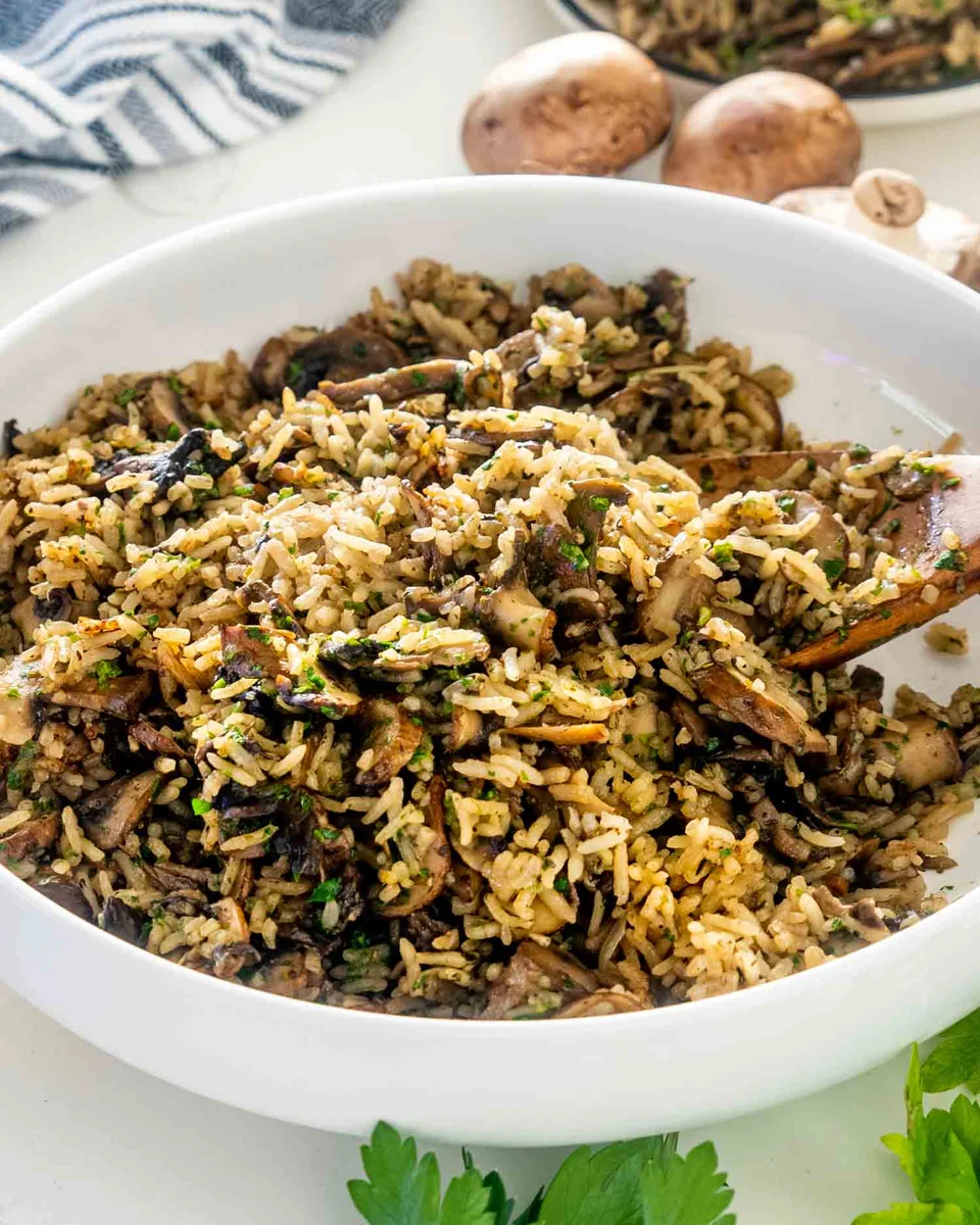 Mushroom Rice