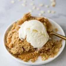 Cinnamon Apple Pear Crisp