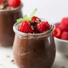 Decadent Dark Chocolate Chia Pudding