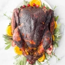 Receta de pavo ahumado al arce