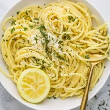 Lemon Garlic Pasta