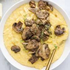 Mushroom Polenta