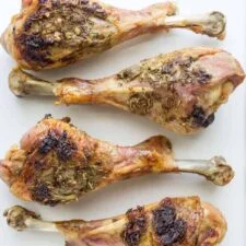 Garlic Herb Roasted Turkey Leg Recipe