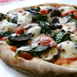 Pizza de verduras
