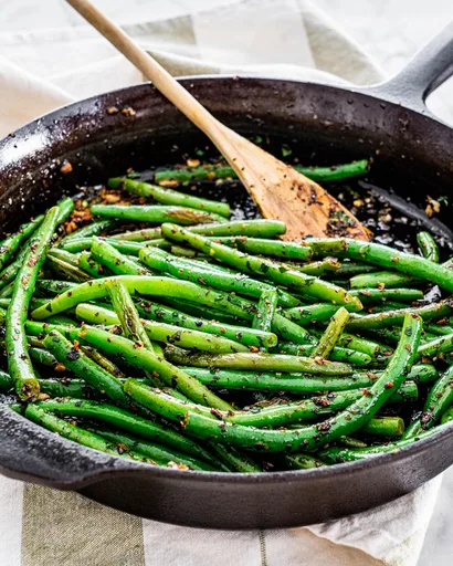 Skillet Green Beans
