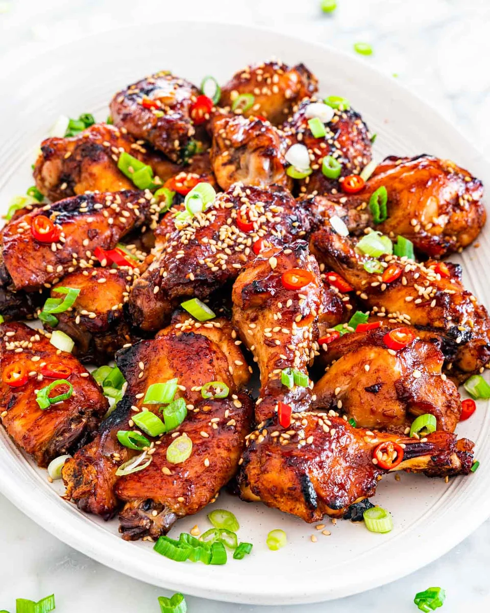 Sticky Chinese Chicken Wings